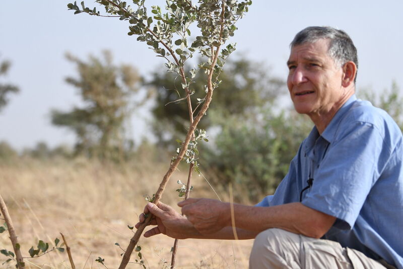 Tony Renaudo bei den Dreharbeiten in Ghana. © World Vision