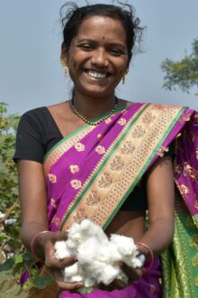 Cotton producer Nandatai Musane