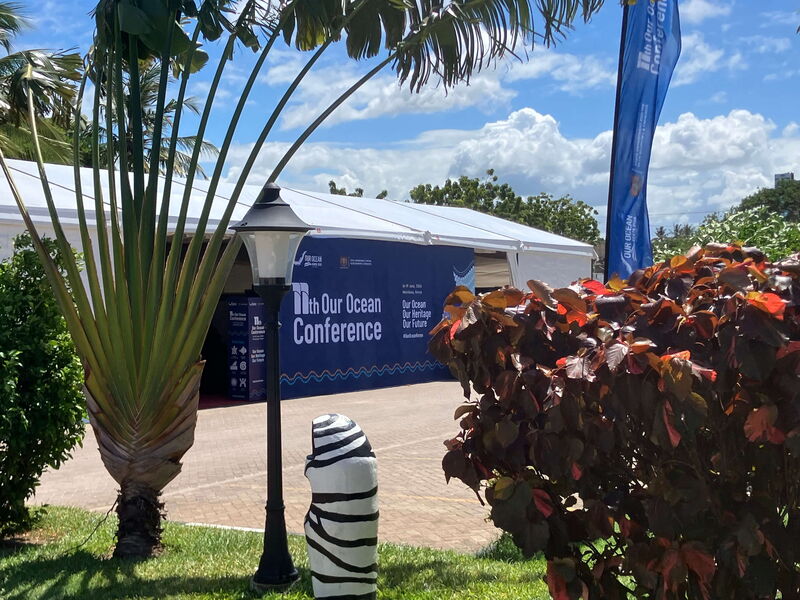 At the Our Ocean Conference in Kenya. © GIZ
